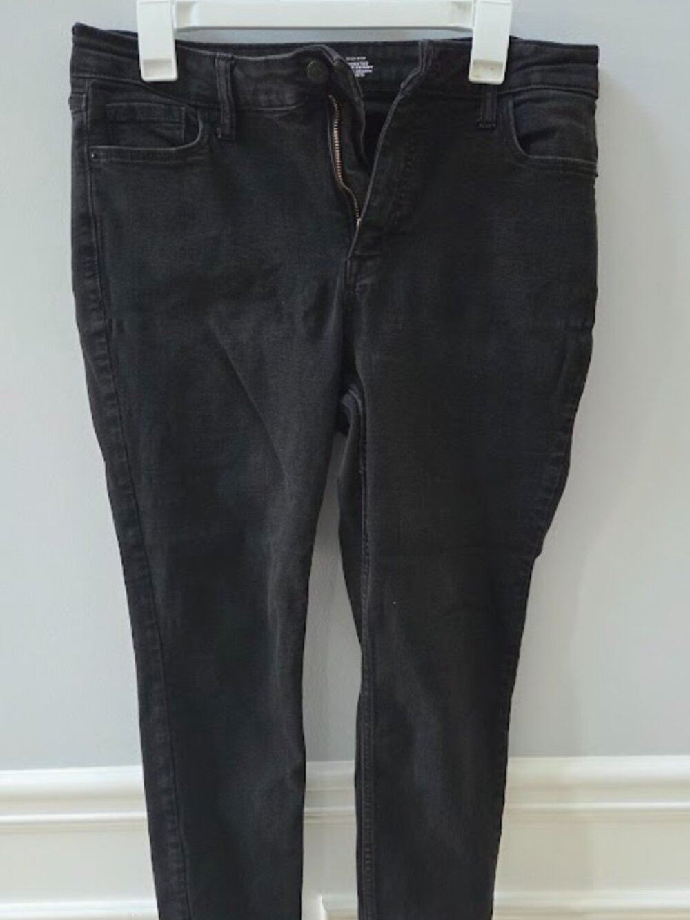 Black Rockstar Super Skinny Jeans